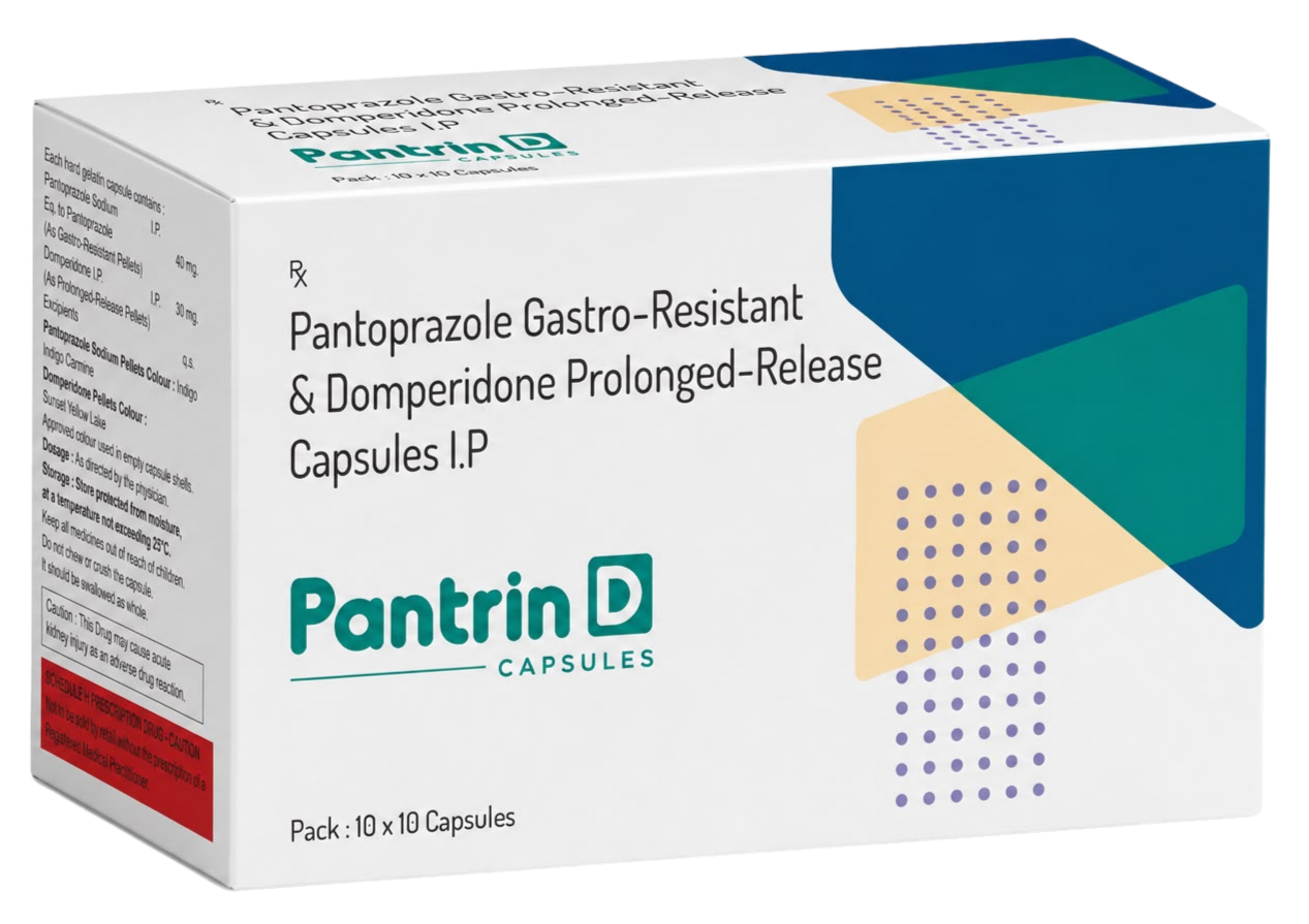 Pantrin D pharmaceutical product